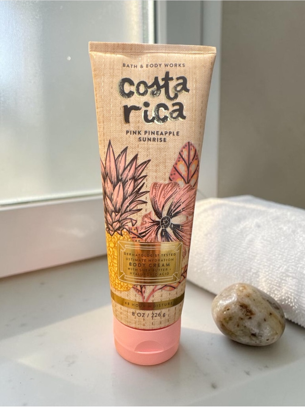 NWT Bath & Body Works Costa Rica Pink Pineapple Sunrise Body Care Set - Picture 2 of 4
